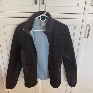 Brown Patagonia Full Zip Fleece Jacket